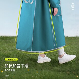 精选儿童雨衣男女童小学生初高中生上学专用全身防水带书包位新款