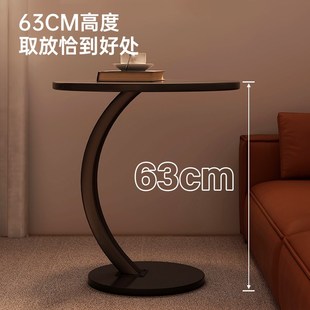 精选边几现代简约卧室家用床头柜移动创意阳台小圆桌茶几床头置物