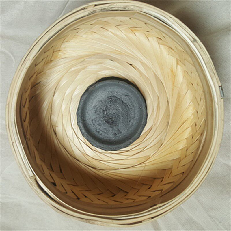 YG取暖火笼烘笼火炉取暖器木炭火灰笼竹编非电炉热灸理疗小号
