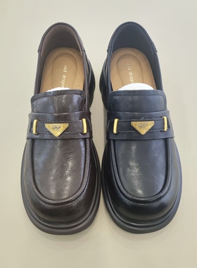 春季新款乐福鞋女红蜻蜓专柜正品MBC71117021时尚休闲通勤一脚蹬