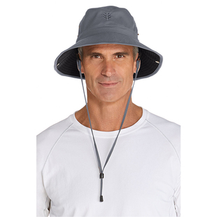 防紫外线帽 防晒太阳帽渔夫帽 男士 02594 美国Coolibar 款 UPF50