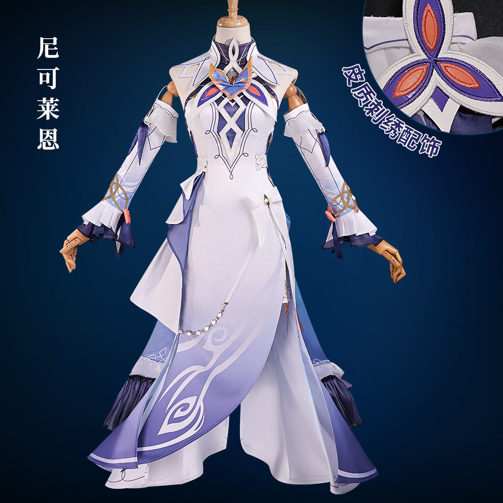 原神cos服尼可莱恩cosplay服装二次元游戏动漫扮演服全套女跨境