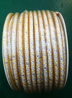工程led灯带户外防水220v客厅外墙室外暖光白暖色高压带灯条