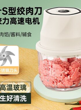 rsd---电动蒜泥多功能压蒜器捣蒜器搅蒜器家用蒜蓉绞蒜打蒜器
