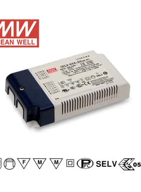 台湾明纬电源IDLV-65-36 IDPC-65-1400DA可选 二合一调光 无频闪