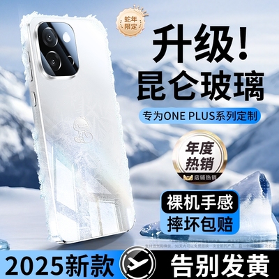 冰晶裸感】一加系列玻璃手机壳