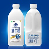 蒙牛现代牧场鲜牛奶1.5L升大桶装 零添加低温巴氏杀菌早餐奶