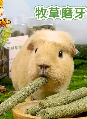 包邮 磨牙牧草棍龙猫荷兰猪兔子天竺鼠磨牙棒提摩西果树苜蓿草棒