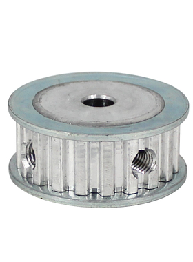 铝合金同步轮XL13齿 AF型 直径20.31 带宽2 6mm圆孔顶丝