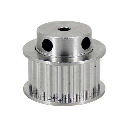 小车工铝同步轮 BF型5M21齿 直径32.32 槽宽1 6 凸台直径2 4长10