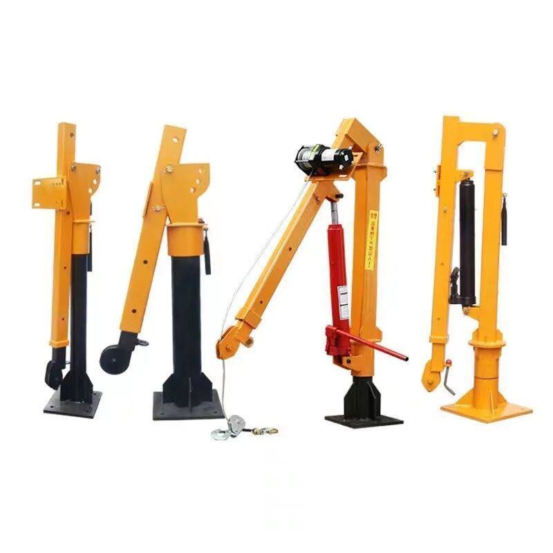 车载吊机12v24伏220v家用1吨货车起重升降机架子随车吊新款折叠