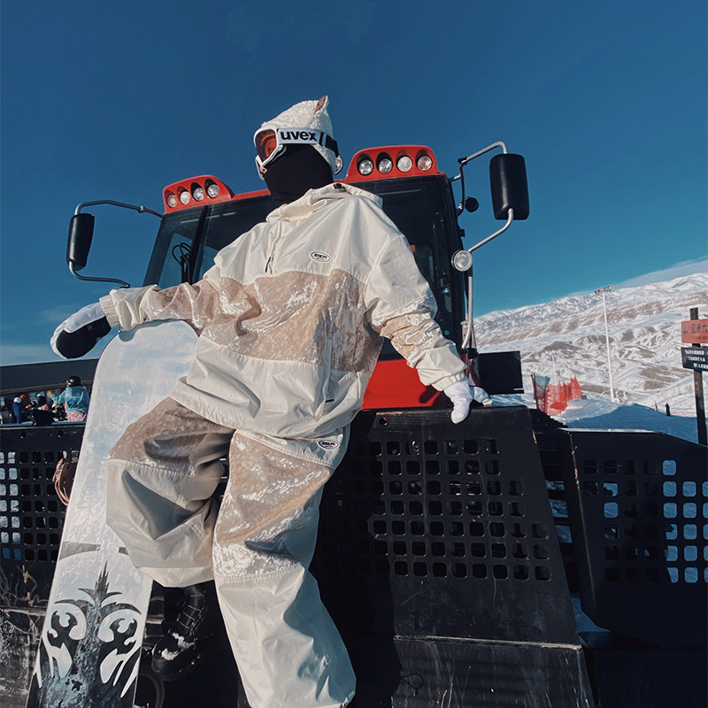 QSKPI滑雪服套装防风防水户外