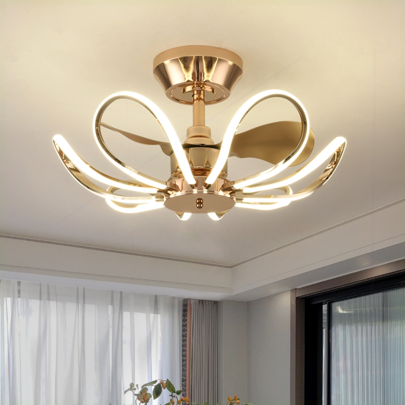 餐厅风扇灯吊扇灯客厅大风力吊灯