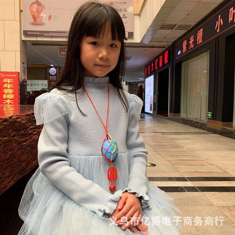 立夏端午幼儿园手工挂脖鸡蛋兜