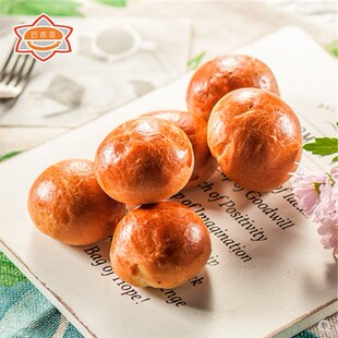 东北老式光头饼三哈尔滨80后怀旧俄罗斯早餐小包装零食发面包400g