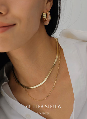 GLITTER STELLA【孙千烟火人家陶姝娜同款】蛇骨链凯旋链叠戴套装