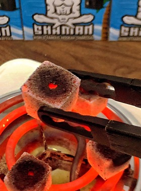 SHAMAN 椰壳炭 水烟炭印尼进口水烟配件阿拉伯SHISHA COAL