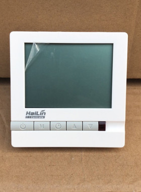 HAILIN海林地暖温控器 水采暖控制面板开关HA208-S1 带外置探头