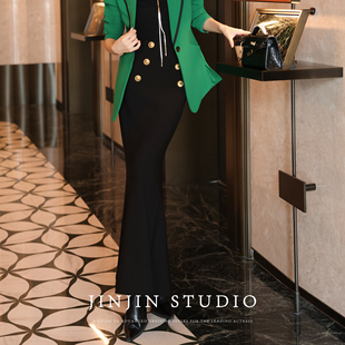 MD进进原创【高贵不凡】2025秋冬加绒时尚感法式名媛显瘦半身裙