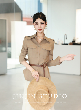 MD进进原创【松弛有度】2026春季通勤风显瘦通勤减龄休闲衬衫上衣