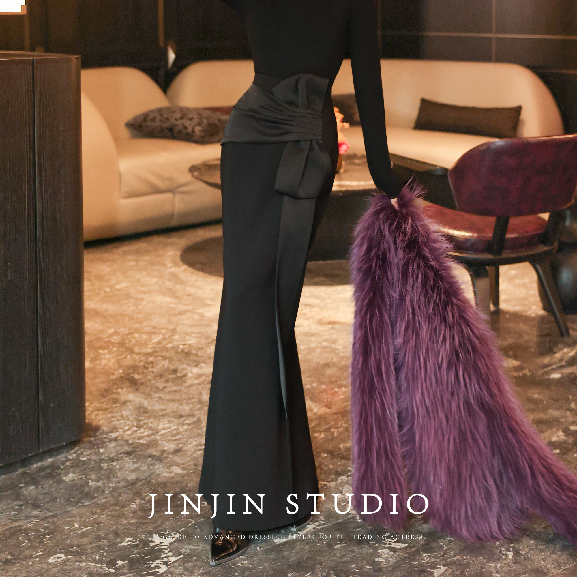 显瘦设计蝴蝶结百搭鱼尾半身裙