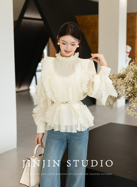 MD进进原创【法式风情】2026春夏时尚百搭减龄优雅显瘦衬衫上衣