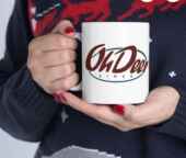 Alan deer Wake 外贸亚马逊amazon陶瓷马克杯耐高温水杯oh yeap