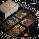新款 韦特塔luo牌金箔tarot初学者78张全套塔罗牌新手入门 普及经典