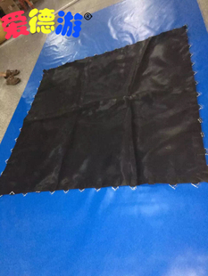 淘气堡配件蹦床面床垫蹦蹦床面网面跳跳床网布进口黑色网面海绵护