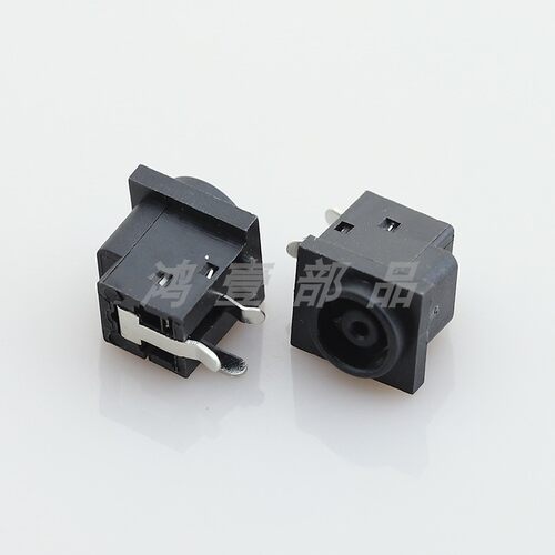 3脚插件大电流2A电源插座 DC-038A外孔φ9工控电路板电源接口座