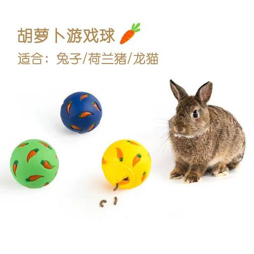 兔子玩具侏儒兔漏食球啃咬磨爪