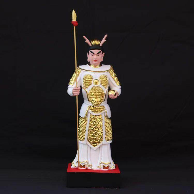 16寸龙王三太子小白龙神像寺庙家用供奉佛像无龙角带龙角树脂塑像