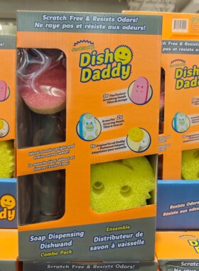 COSTCO开市客Scrubdaddy笑脸清洁海绵多用途送拖把刷把