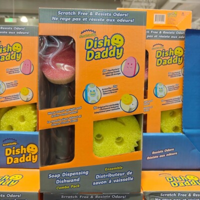 Scrubdaddy笑脸清洁海绵多用途