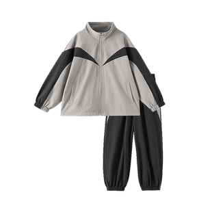 植木童装男童套装秋冬2025新款洋气儿童衣服中大童休闲兄妹套装