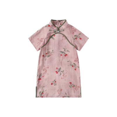 旗袍裙植木新中式中式