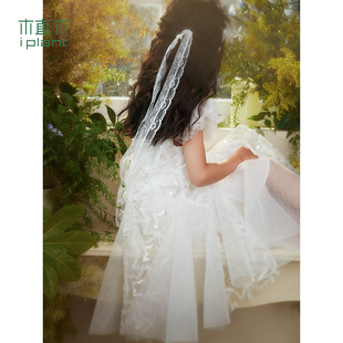 植木亮蓬蓬纱裙女童连衣裙2026夏装 夏日 吉维尼 儿童童装 新款