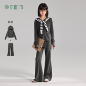 童装 植木 休闲儿童2件套连帽套装 2026春新款 运动套装 女童套装