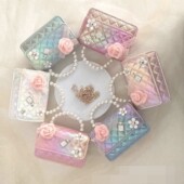 珍珠手提公主包女童小香风单肩斜跨小包儿童包包 时尚 2021新款 韩版