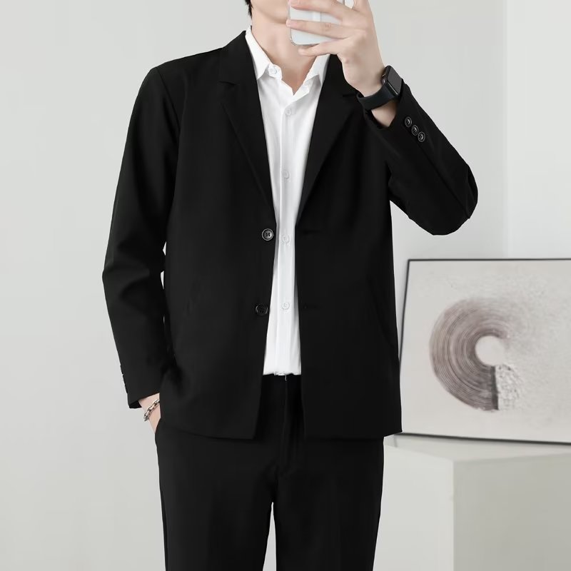 小西装外套男秋季韩版修身上衣