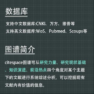 citespace作图知识图谱citespace代做可视化分析共现聚类时区突显