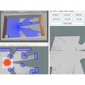 接ros无人车彷真slam建图gazebo路径规画避障多点导航pid控制彷真