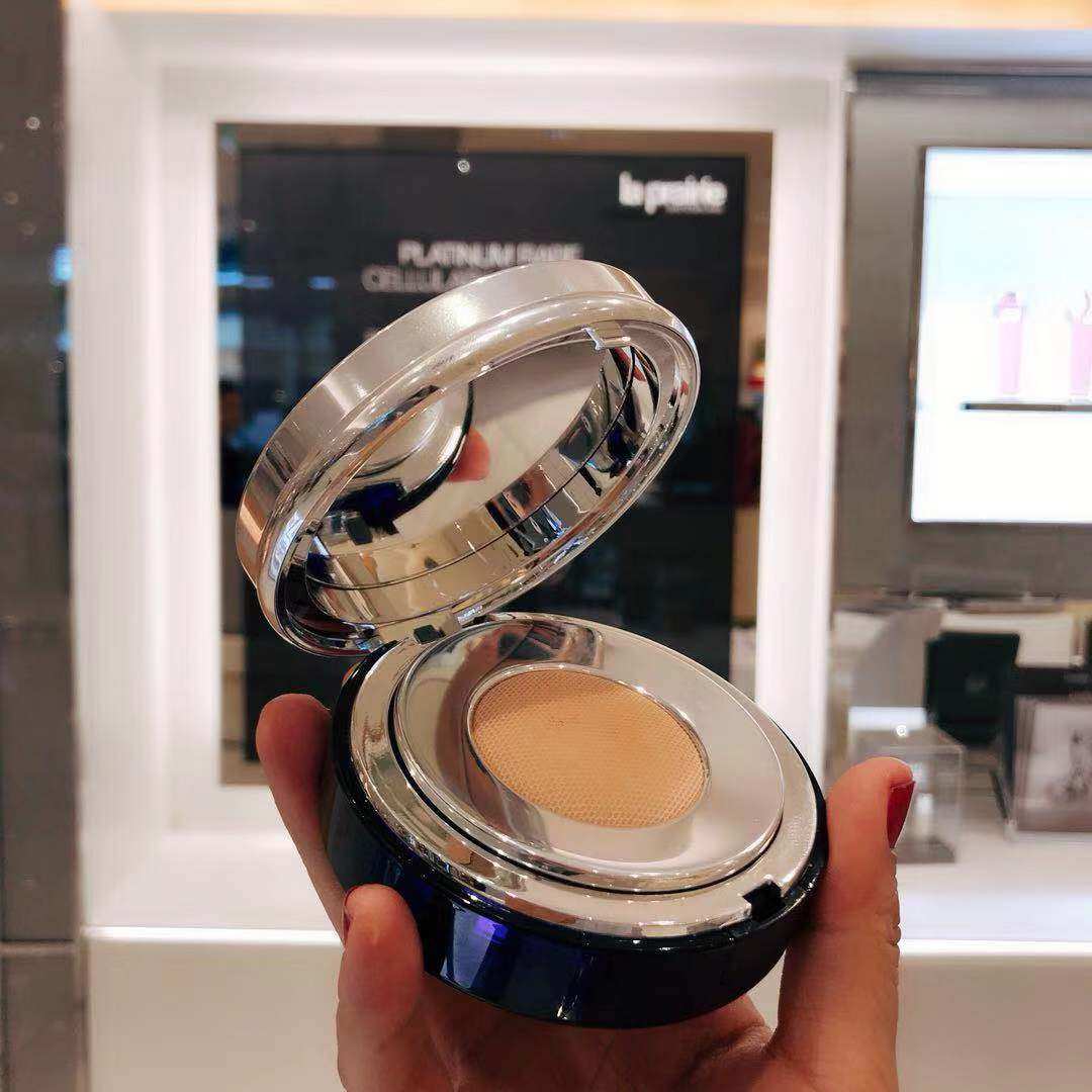 现货 澳洲专柜laprairie莱珀妮蓝鱼子精华粉底气垫bb霜带替换芯