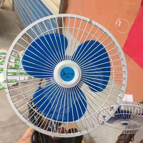 车载风扇12v 24v伏汽车用电动车48v大货车小电扇大风力强力迷你吊
