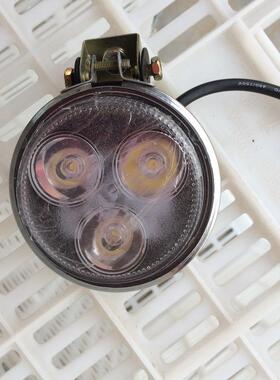 一对两个87灯铁壳货车led倒车24v侧灯腰挂车边灯3寸圆小太阳灯射