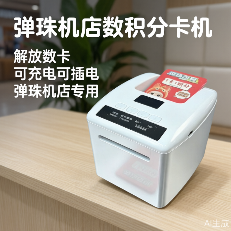 弹珠奇兵弹珠机店积分卡片数卡器潮弹社数积分卡弹猪乐数卡机