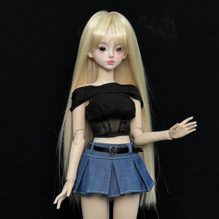 BJD娃衣SD3分4分6分娃衣女仆裙女巫魔法少女复古洛丽塔洋装连衣裙