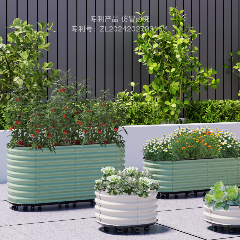 蓄水透气不漏土移动锌镁铝合金钢