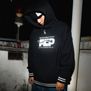 skate FCP co. StarLogoHoodie街头滑板3M反光宽松连帽流星卫衣