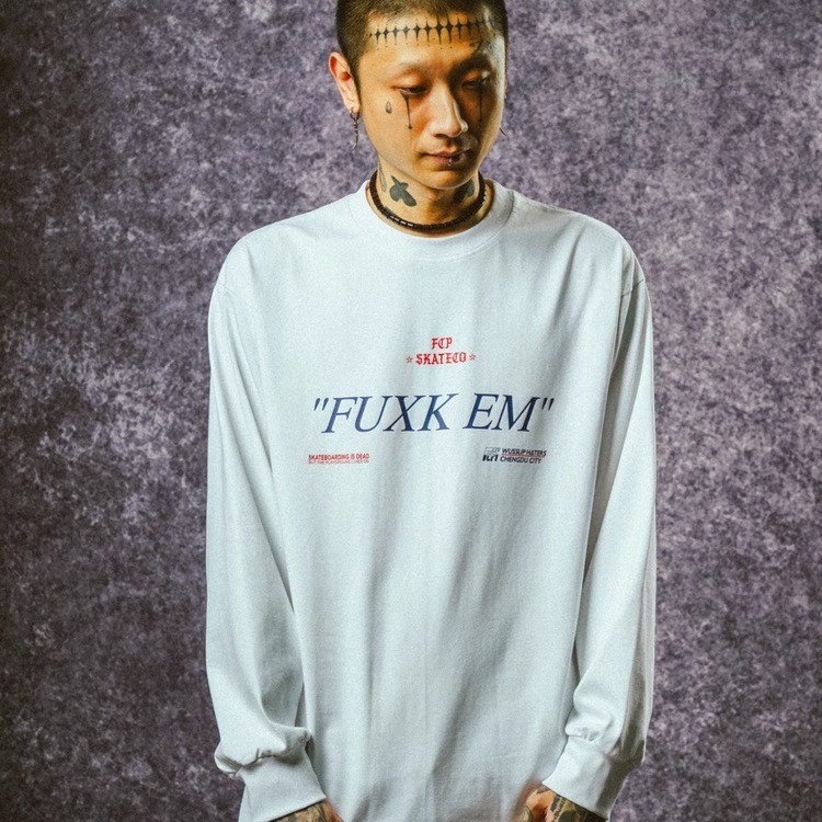 FCP skateco. FEM L/S TEE FEM长袖